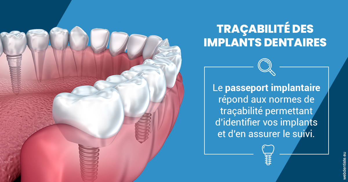 https://www.centredentaireleluc.fr/T2 2023 - Traçabilité des implants 1